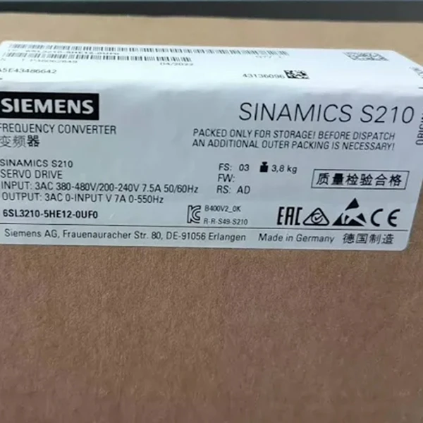 SINAMICS S210 SINAMICS S210